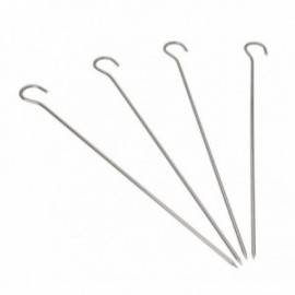 Churrasco skewer 3pcs lacor cristal halogênio