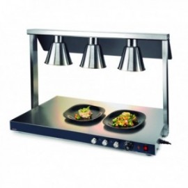 Aquecedor de buffet triplo lacor