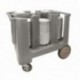 CARRO PORTAPLATOS DE LACOR 96X71X81 CM