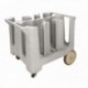 CARRO PORTAPLATOS DE LACOR 96X71X81 CM