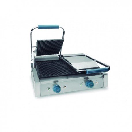 PLANCHA DOBLE GRILL ACANALADA 4.4 KW. DE LACOR