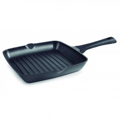 Grill titanium pro de lacor 28x28 cm