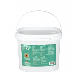 Cubo de gel de combustível etanol. (4Kg)
