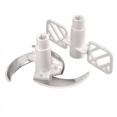 MINI CHOPPER 2 CUCHILLAS + BATIDOR DE LACOR 1 Litro