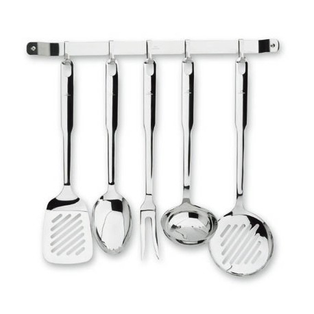 Juego de cocina 5 piezas pared. (inox 18/10)