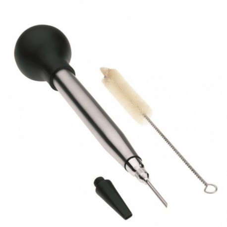 Pipete de molho em aço inoxidável de decoração