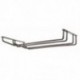 Lacor 2 linhas Suporte de copo preto 34x20 cm