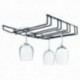 SOPORTE DE COPAS BLACK DE 4 FILAS DE LACOR 34x40 CM