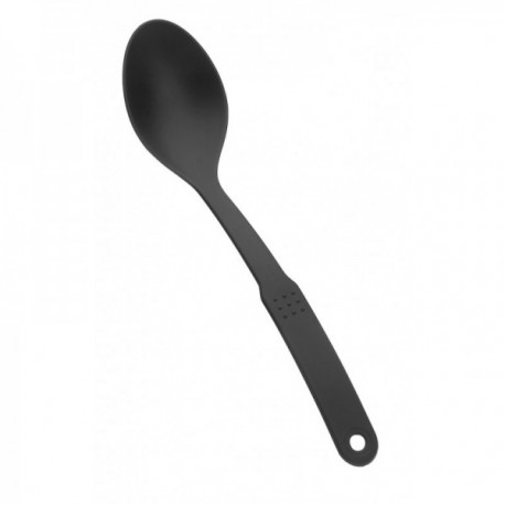 Cuchara lisa nylon. (negro)