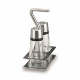 Salero-Pimentero Hiperux com suporte lacor 2 cm