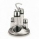 VINAGRERA LUXE 4 PIZAS CON SOPORTE DE LACOR 170-30 ML