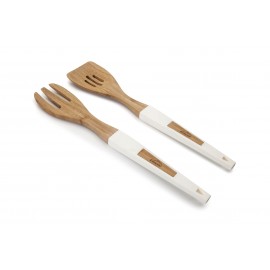 Cuchara Spoon ensalada WHITE.(bambú)