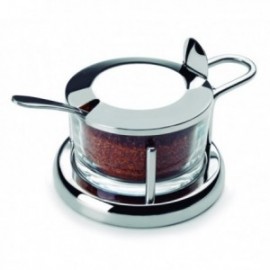 Quera Parmesana com 200 ml de colher inoxidável