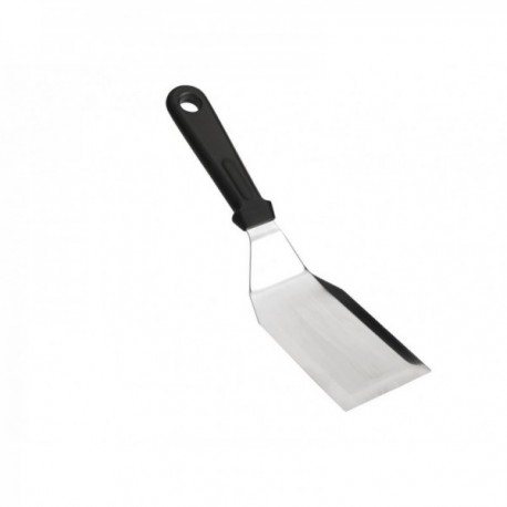 Espátula recta mango solido inox.