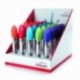 Caixa de exibição 25 pcs silicone grampos