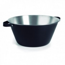 Lua Barreño preto de Lacor 50 cm