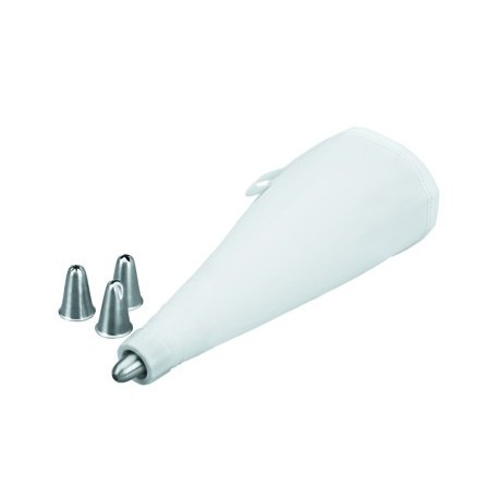 Manga pastelera + 4 boquillas