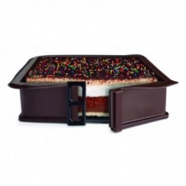 Molde prejudicável quadrado de lacor