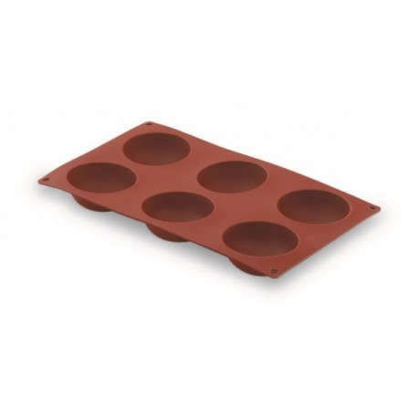 Molde de silicone 6 cáries lacor