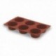 MOLDE SILICONA BRIOCHETTE 6 CAVIDADES DE LACOR