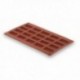 Pequena cavidade retangular de silicone 20 lacor