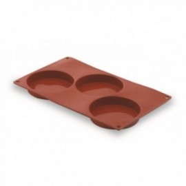 Molde de silicone de silicone 3 cavidades de lacor