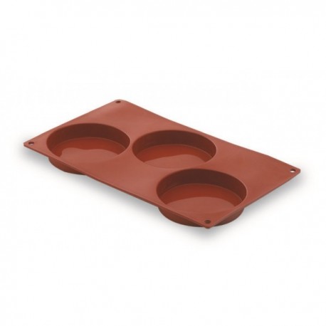 Molde de silicone de silicone 3 cavidades de lacor