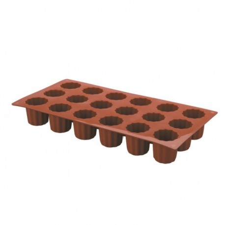 Molde de silicone mini bordelais 15 cavidades de lacor