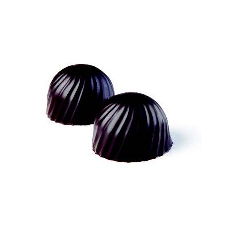 Moldes de chocolate esférico.