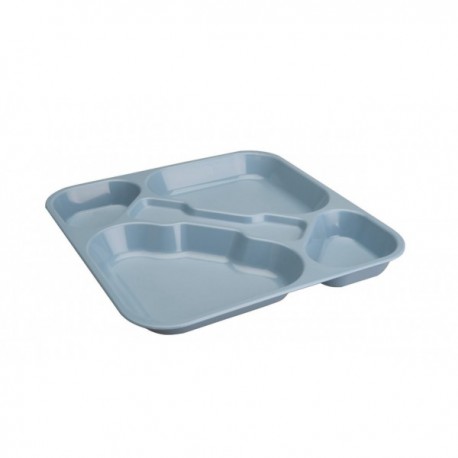 Bandeja de policarbonato azul lacor azul 33x33 cm