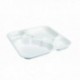 Lacor White Policarbonato Auto -Serviço Bandeja 33x33 cm
