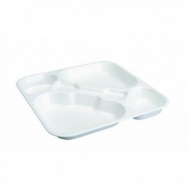 Lacor White Policarbonato Auto -Serviço Bandeja 33x33 cm