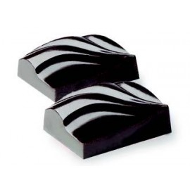 Moldes para fazer chocolate ondulado chocolate.