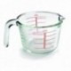 JARRA MEDIDORA DE CRISTAL DE LACOR 0.5 Litros
