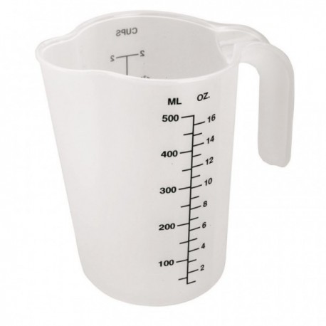 JARRA MEDIDORA POLIPROPILENO DE LACOR 500 ML