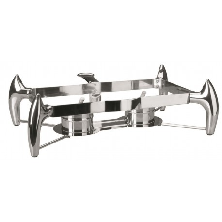 SOPORTE CHAFING-DISH LUXE GASTRONORM 1/1 DE LACOR 41X55X17 CM