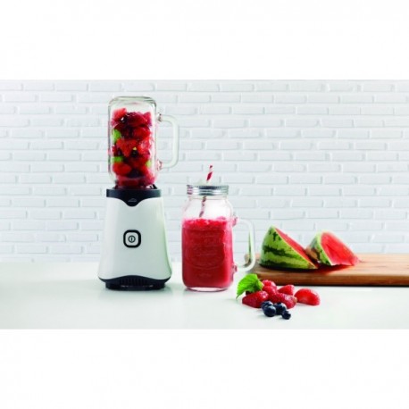 BATIDORA PERSONAL MIX & GO CON JARRA DE CRISTAL DE LACOR