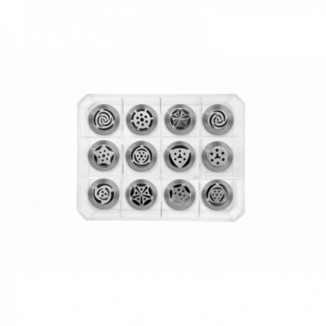 Set 12 boquillas rusas XL