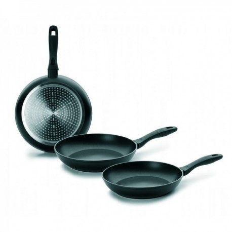 Lote 3 sartenes Chef Style Aluminio Fundido