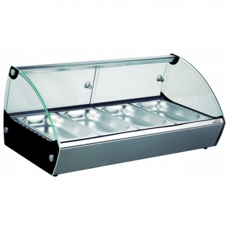 VITRINA TÉRMICA 4XGN1/3 DE LACOR