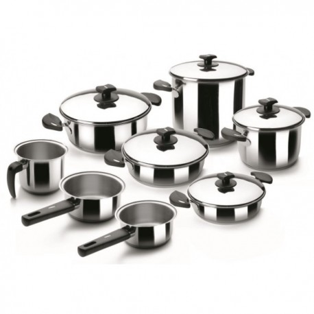 Bateria de cozinha 8 peças Nova Ladycor de lacor