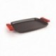 Lacor 34x25 cm churrasqueira placa de ferro