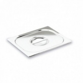 TAPA GASTRONORM 2/1 DE ACERO INOXIDABLE DE LACOR 650X350 MM