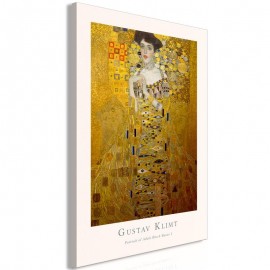 Quadro - Gustav Klimt - Portrait of Adele Bloch (1 Part) Vertical