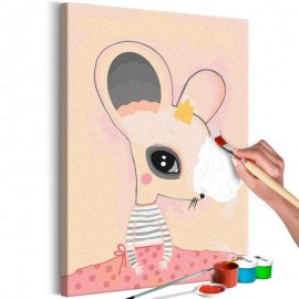 Quadro pintado por você - Ashamed Mouse