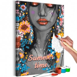 Quadro pintado por você - Summer Time