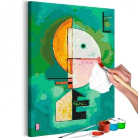 Cuadro para colorear - Vasily Kandinsky: Upward