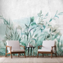 Papel de parede autocolante - Watercolor Nature