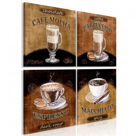 Cuadro - Coffee Variations (4 Parts)
