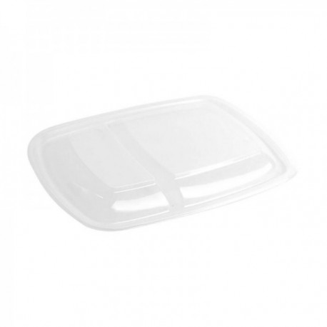 PACK 75 TAPAS 23×17 CM. RECTANGULAR 2 COMP. HOT M